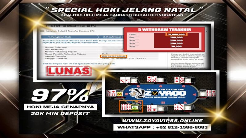 Super Hoki Special Jelang Natal Winrate 97%!